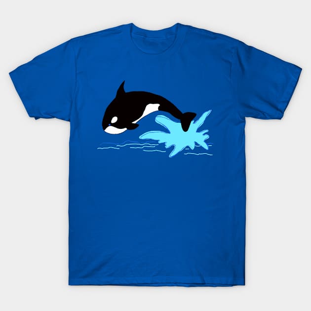 Jumping Orca T-Shirt by Korey Watkins